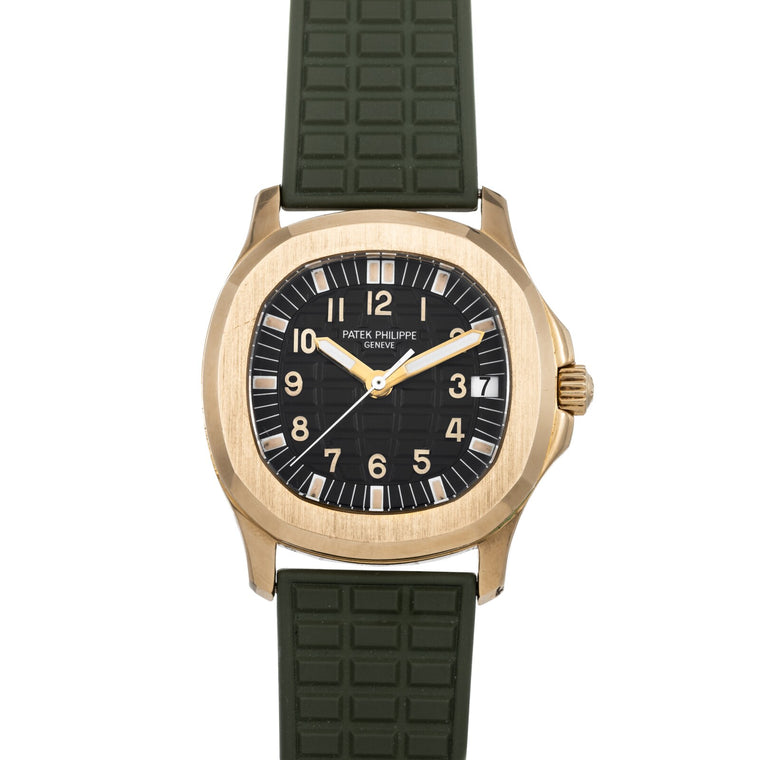 Patek Phillipe Aquanaut Golden Green Strap