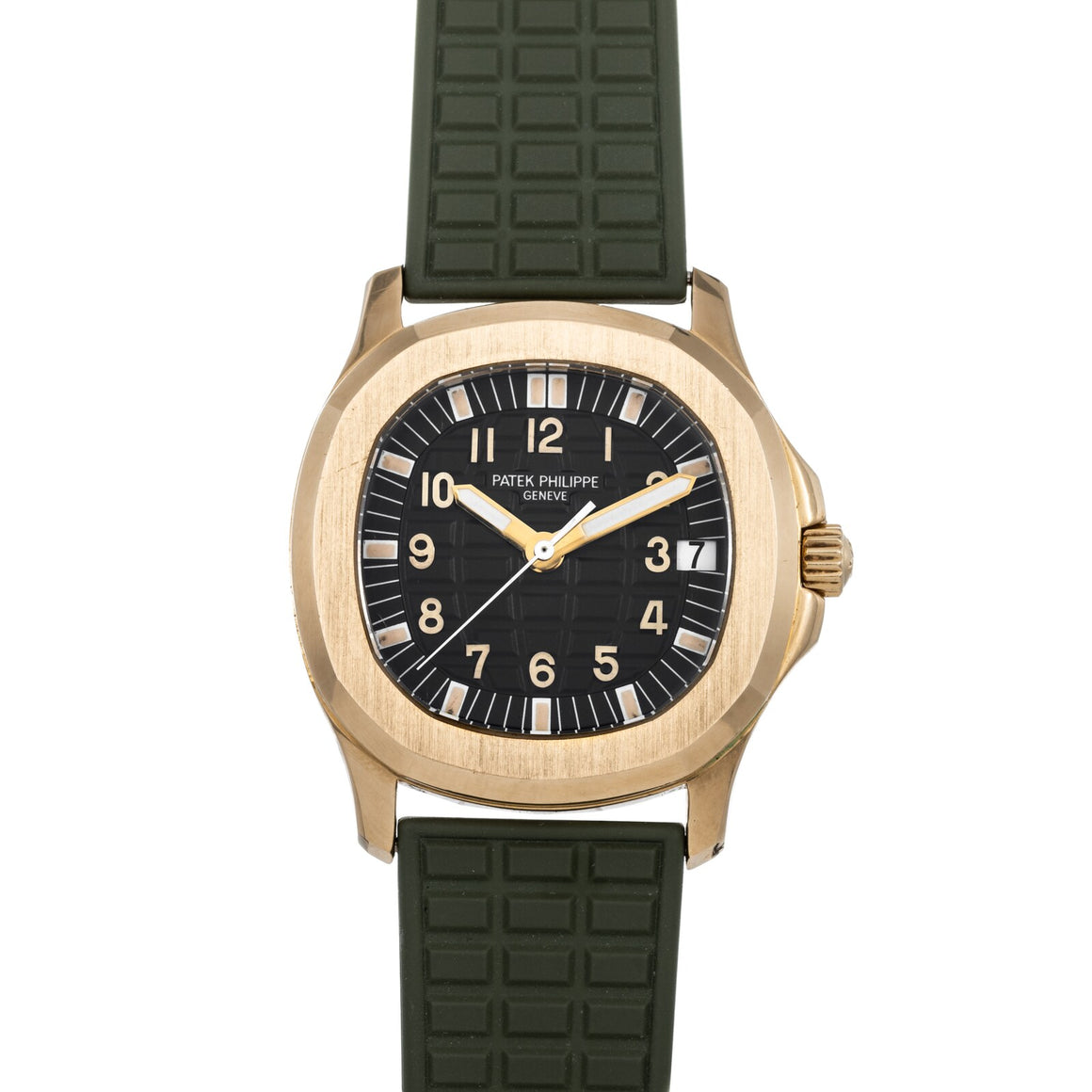 Patek Phillipe Aquanaut Golden Green Strap