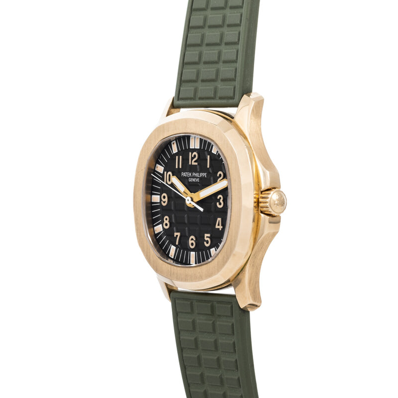 Patek Phillipe Aquanaut Golden Green Strap