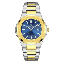 Best Win Blue Dial Square Watch