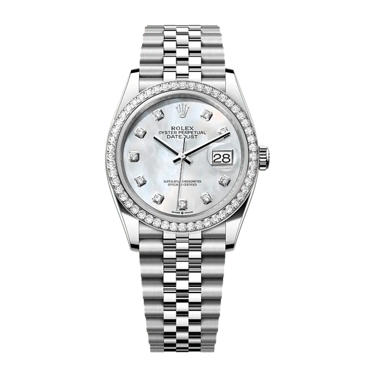Rolex Premium White Dial Watch