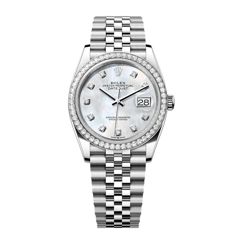 Rolex Premium White Dial Watch