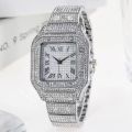 Cartier Luxury Arabic Diamond Watch